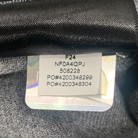 The North Face Arroyo Flannel Shirt Men Large TNF Grey Heather Solid Pockets EUC - Picture 5 of 5